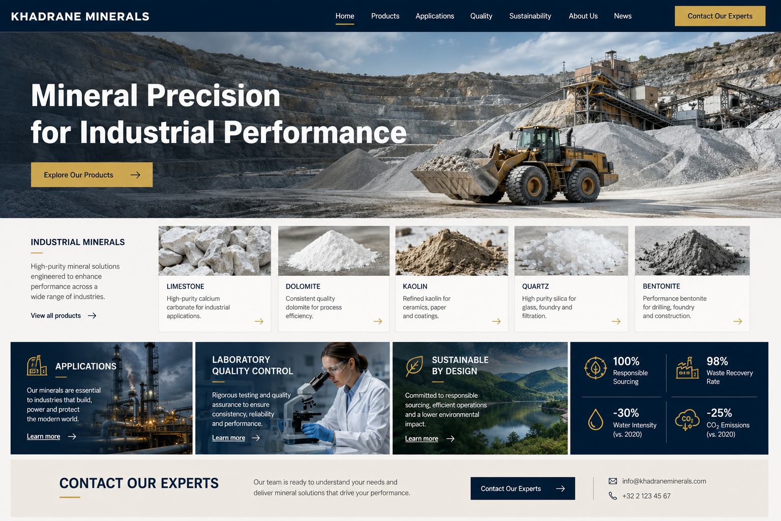 Exemple site web 2